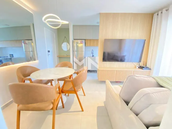 Apartamento Mobiliado 2 Quartos (55,42 m²) | 1 Vaga | Edifício Residencial Oasis Itu/SP