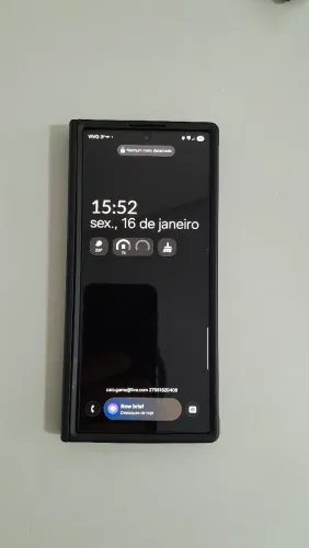 Troco por iPhone 16ProMax ou 17ProMax Samsung Galaxy Fold 7 512gb 1 mês de uso. 