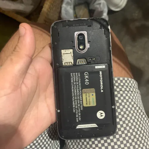 Moto G (Display queimado)