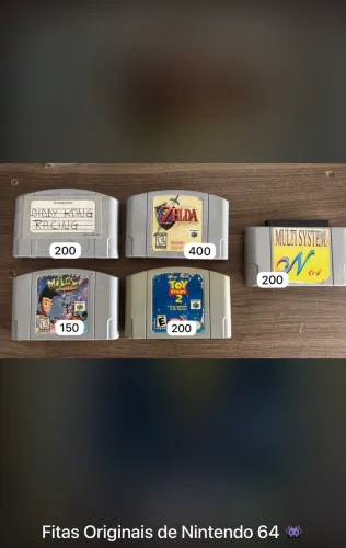 Jogos Originais de Nintendo 64