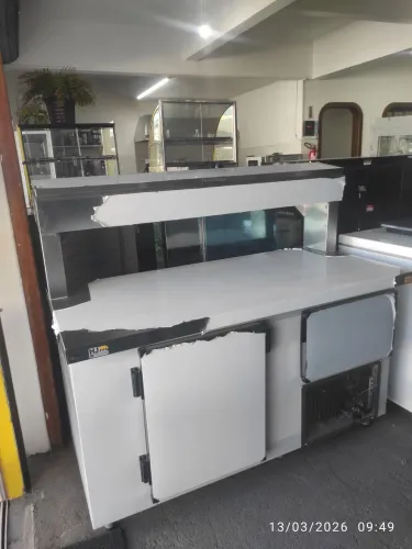 Bh balcão refrigerado com condimentadora 1.50M