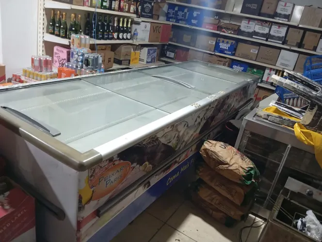 Ilha freezer congelador