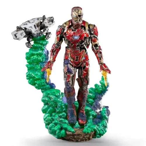 Estátua Iron Man Illusion Deluxe - Spider-Man: Far From Home - Art Scale 1/10 - Iron Studi
