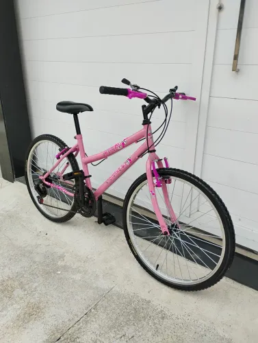 Bike aro 24 de marcha feminina Reformada