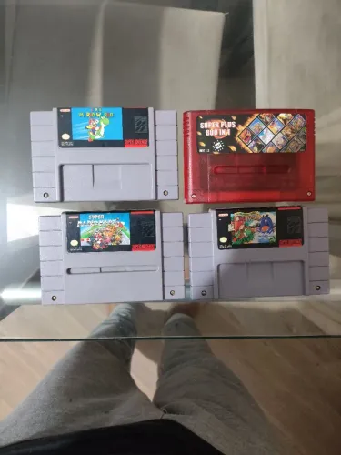 Fitas de super Nintendo 