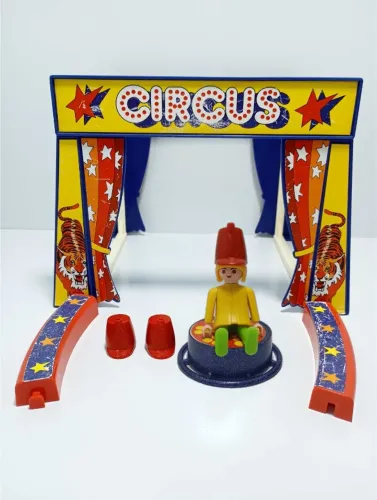 Circo Playmobil Antigo Anos 80 Retrô Vintage Trol Brinquedo