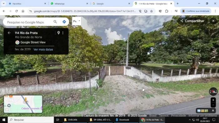 Aluga granja chácara na beira do asfalto, murada e estruturada, em São Gonçalo do Amarante