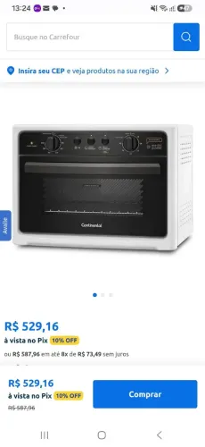 Forno elétrico Continental 44 L