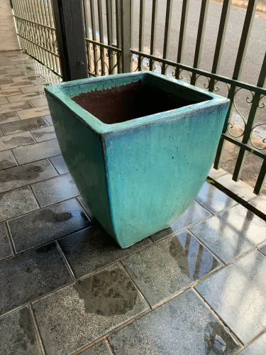 Vendo vaso vietnamita azul 