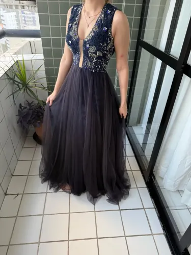 Vestido de Festa Bordado
