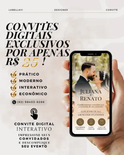 Convites Digitais Interativos