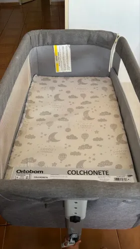 Berço portátil + colchonete ortobom