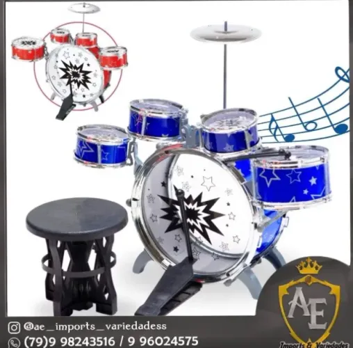 bateria infantil
