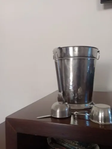 Balde de gelo inox