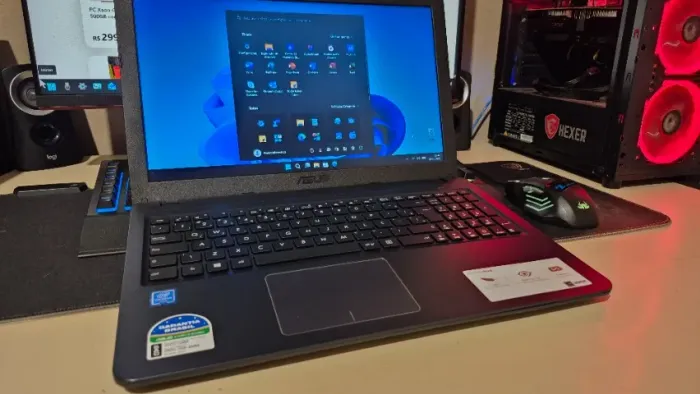 Notebook Asus N4020 SSD 250GB com garantia e brindes!