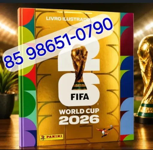 Álbum copa panini ouro