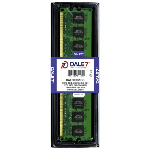 Memoria Ram 1GB DDR2 DIMM 240 pinos 800MHz 1.8V Desktop