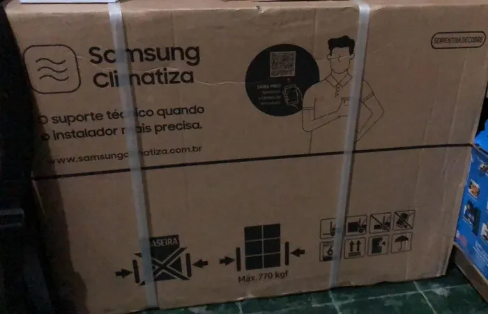 Ar-condicionado Split Inverter, WindFree 18000Btus, novo na caixa,  com garantia