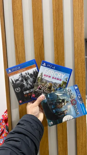 JOGOS PS4- GOD OF WAR! FARCRY! DYING LIGHT!