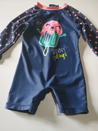 Macacão de Praia infantil - Malwee - tamanho: 1
