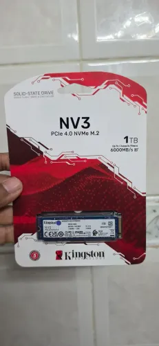 Ssd Nvme 1Tb Pcie 4.0 Kingston - Novo Lacrado