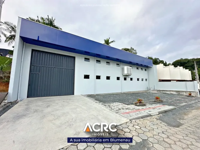 ACRC Imóveis - Galpão para Locação no Bairro Salto do Norte em Blumenau