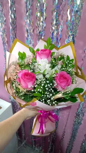 Buquê de flores naturais