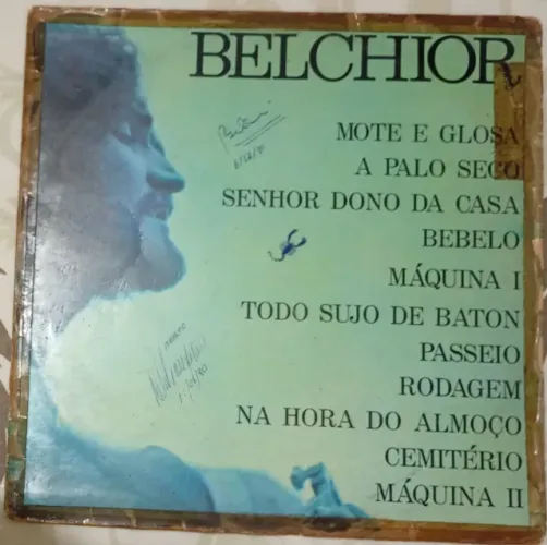 Vendo apenas a capa do disco 1974 do cantor Belchior - Autografada - Observe as fotos
