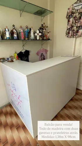 Balcão para comércio com excelente qualidade 