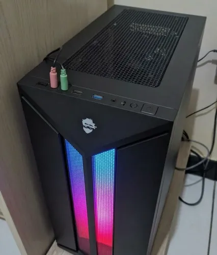 PC Gamer Ryzen 5 5500 + GTX 1660 Super 6GB + 16GB + 2TB SSD + Monitor + Teclado