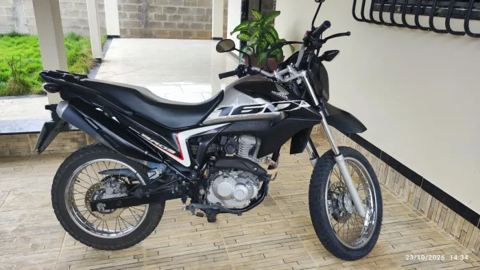 Honda Bros 160 2021 Preta