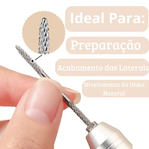 Broca Tungstênio Fina Acabamento
