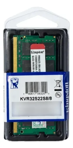 Memória Ram Ddr4 8gb 2666mhz Kingston Notebook
