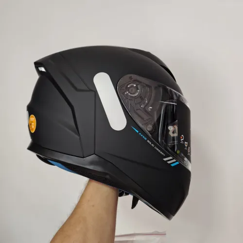 Capacete AXXIS segment preto fosco