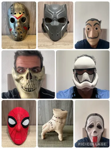 Máscaras Homem Aranha Morte Stortrooper La Casa de Papel e mais ! Campinas-sp