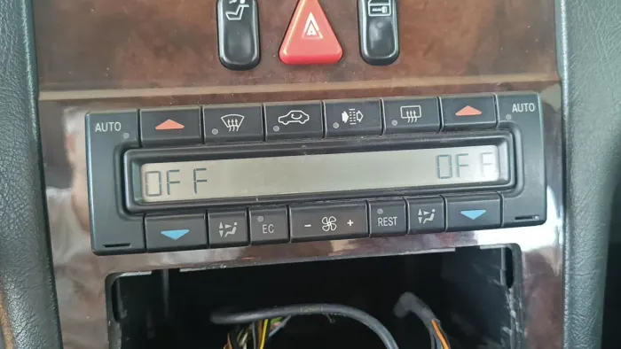 Comando ar condicionado digital mercedes w210