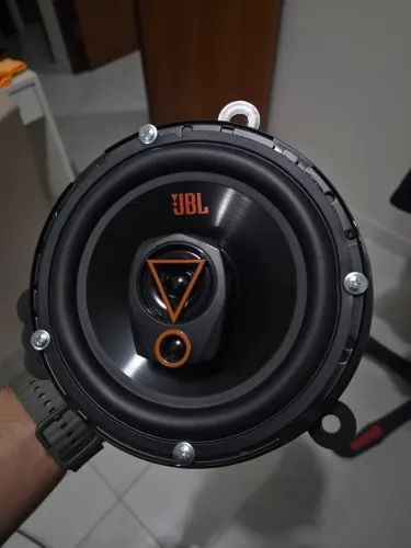 Par de Alto falantes Triaxial 6pol