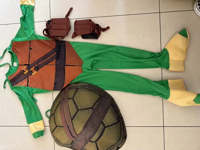Fantasia Tartaruga Ninja infantil