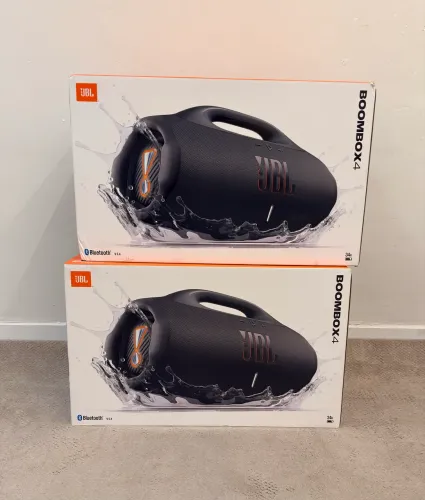 JBL BOOMBOX 4 Preta (BRASILEIRA) - [LACRADA | NF | Garantia 1 ano] 