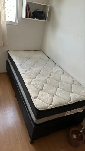 CAMA BOX SOLTEIRO Molas ensacadas