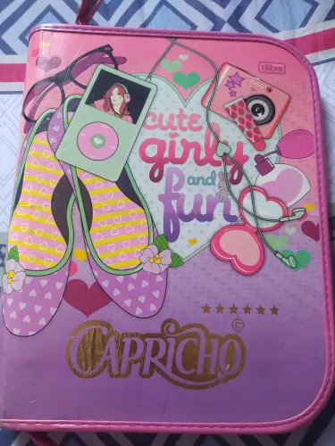 Fichário Capricho da Tilibra