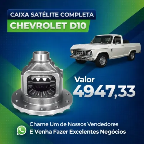 CAIXA SATÉLITE COMPLETA CHEVROLET D10 
