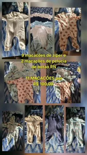 Macacão rn lote