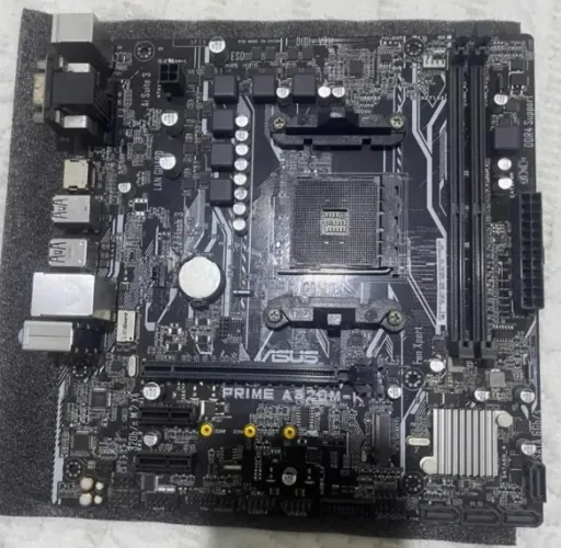 Placa mãe AM4 PRIME A320M-K semi nova