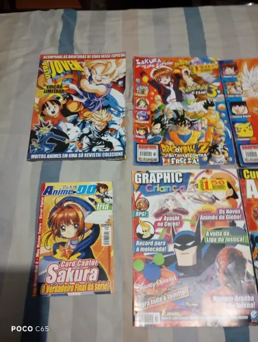 Revistas mangas antigas anos 2000