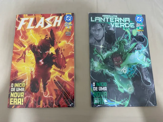 Absolute Flash 1 + Absolute Lanterna Verde 1