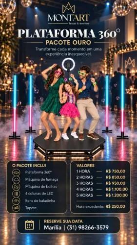 Sua festa completa AGENDE COM ANTECEDENCIA