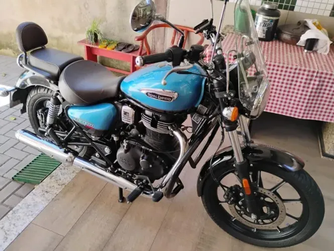 METEOR 350cc SUPERNOVA 2022 C/ APENAS 12.000km + ACESSÓRIOS