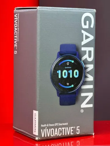 Garmin Relógio Vívoactive 5 - 010-02862-12 - NAVY / NAVY - 42MM - Produto Novo