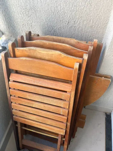 Mesa para área externa 4 cadeiras 